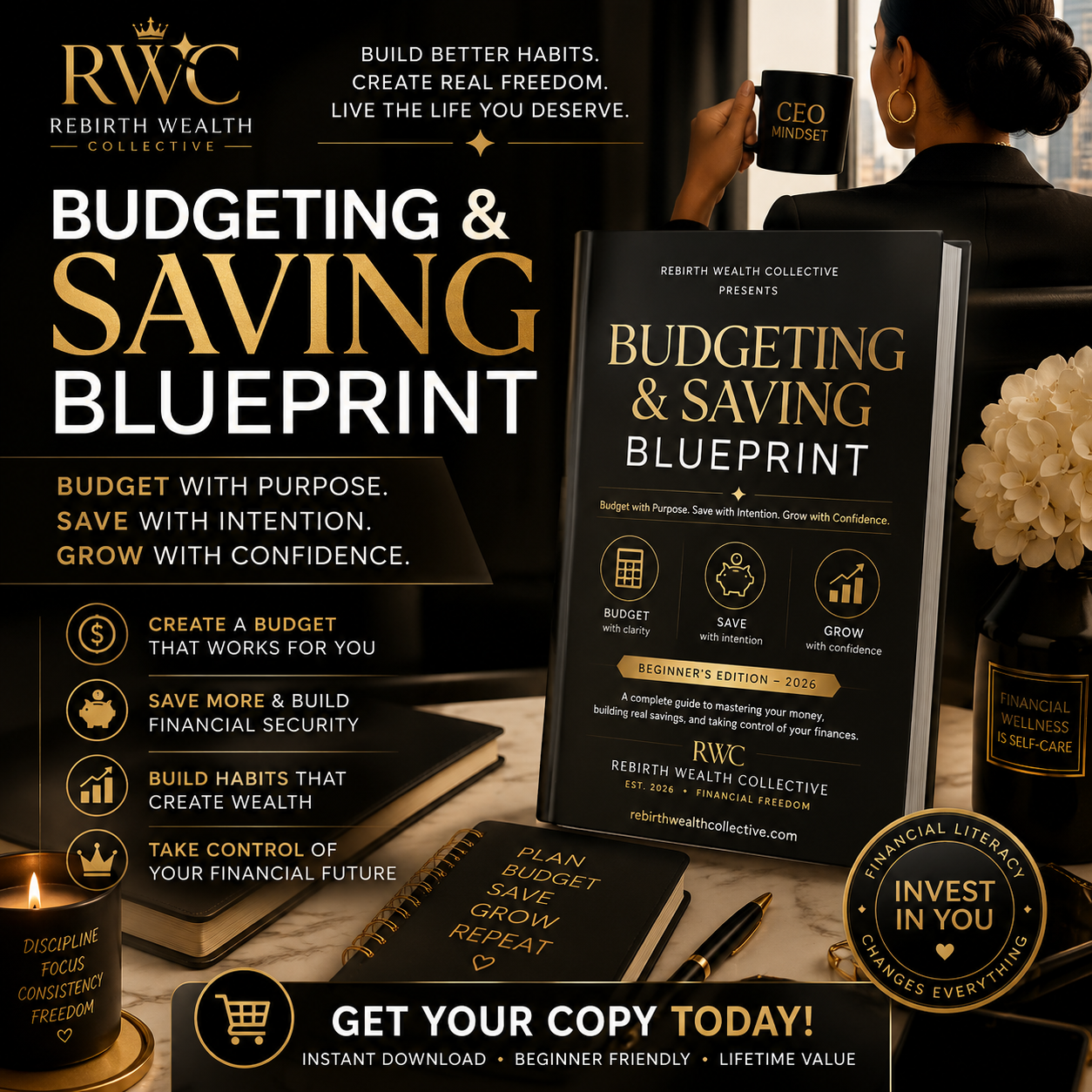 Budgeting & Saving Blueprint cover